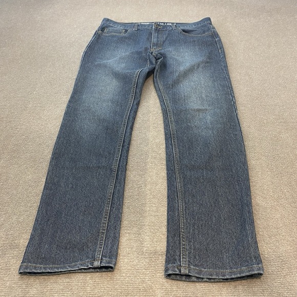 Vintage Genes 1891 Other - Vintage Genes Jeans Mens 34 Fits 35x32 Blue Lived In Denim Slim Fit Preppy